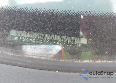 1996 Buick Regal Custom z USA, uszkodzony, nr VIN 2G4WB52K2T1427121